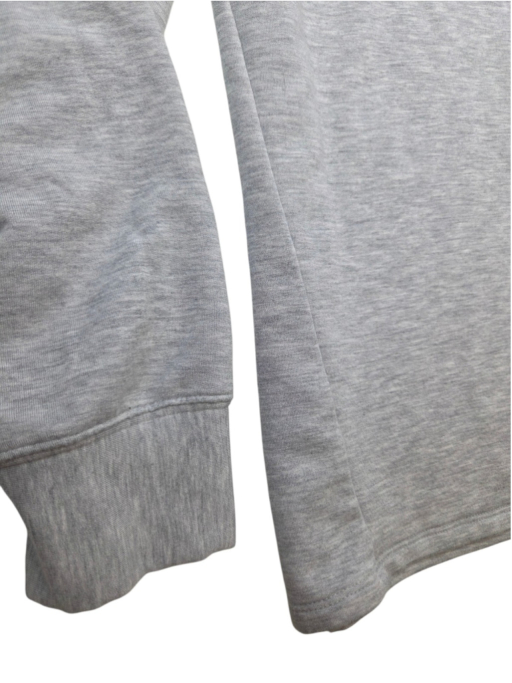 Quince SuperSoft Fleece Mock Neck Pullover Women's M Heather Gray - Picture 4 of 8